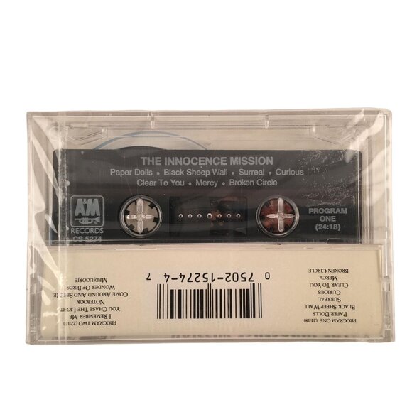 The Innocence Mission Self Titled Sealed Cassette 1989 A&M USA Hype Sticker - Picture 3 of 5